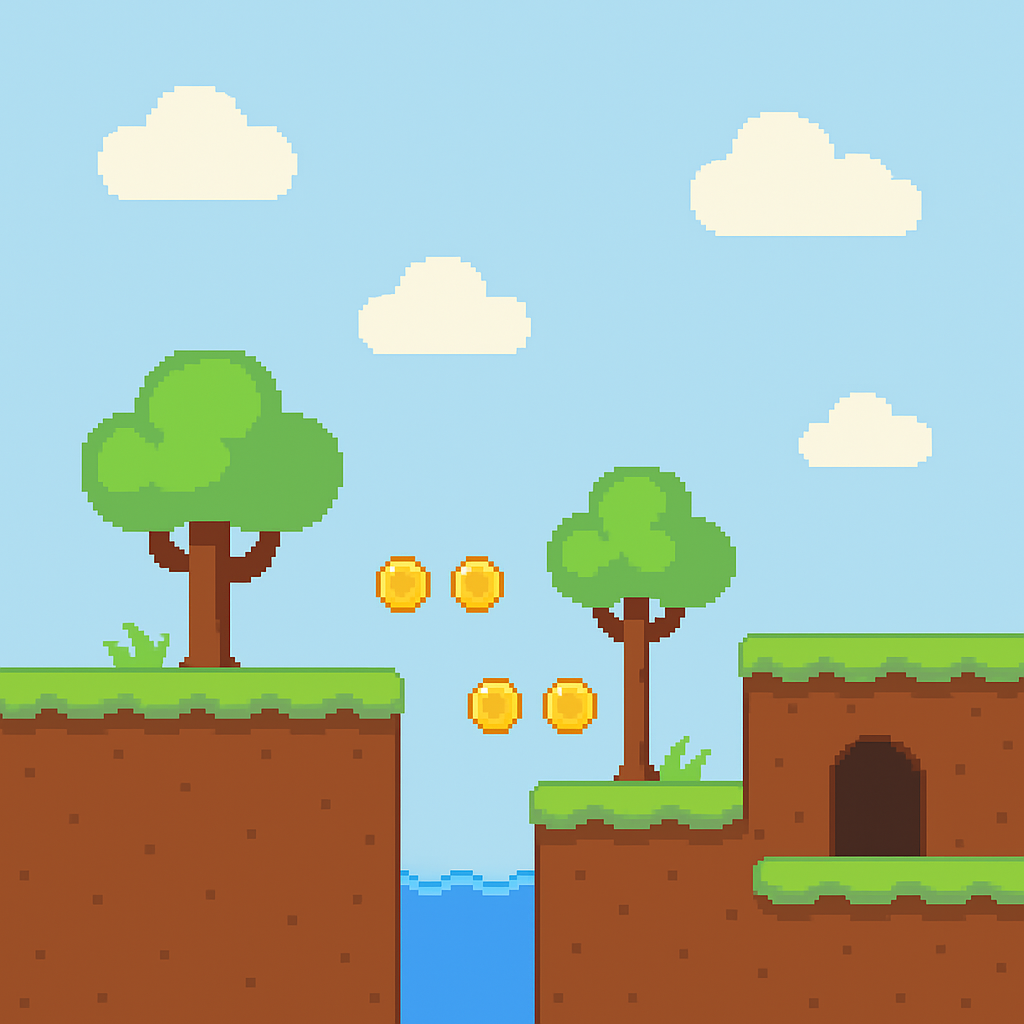 AI Generated Platformer World